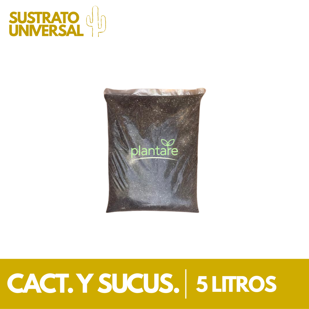 Sustrato Cactus y Suculentas Premium Mix