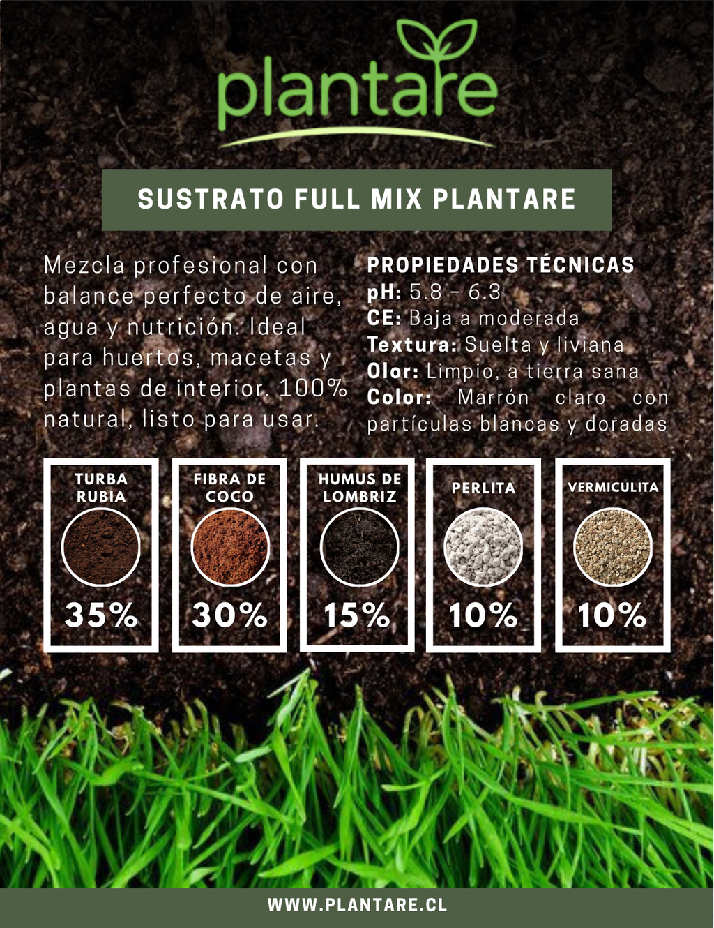 Sustrato Full Mix Premium Plantare