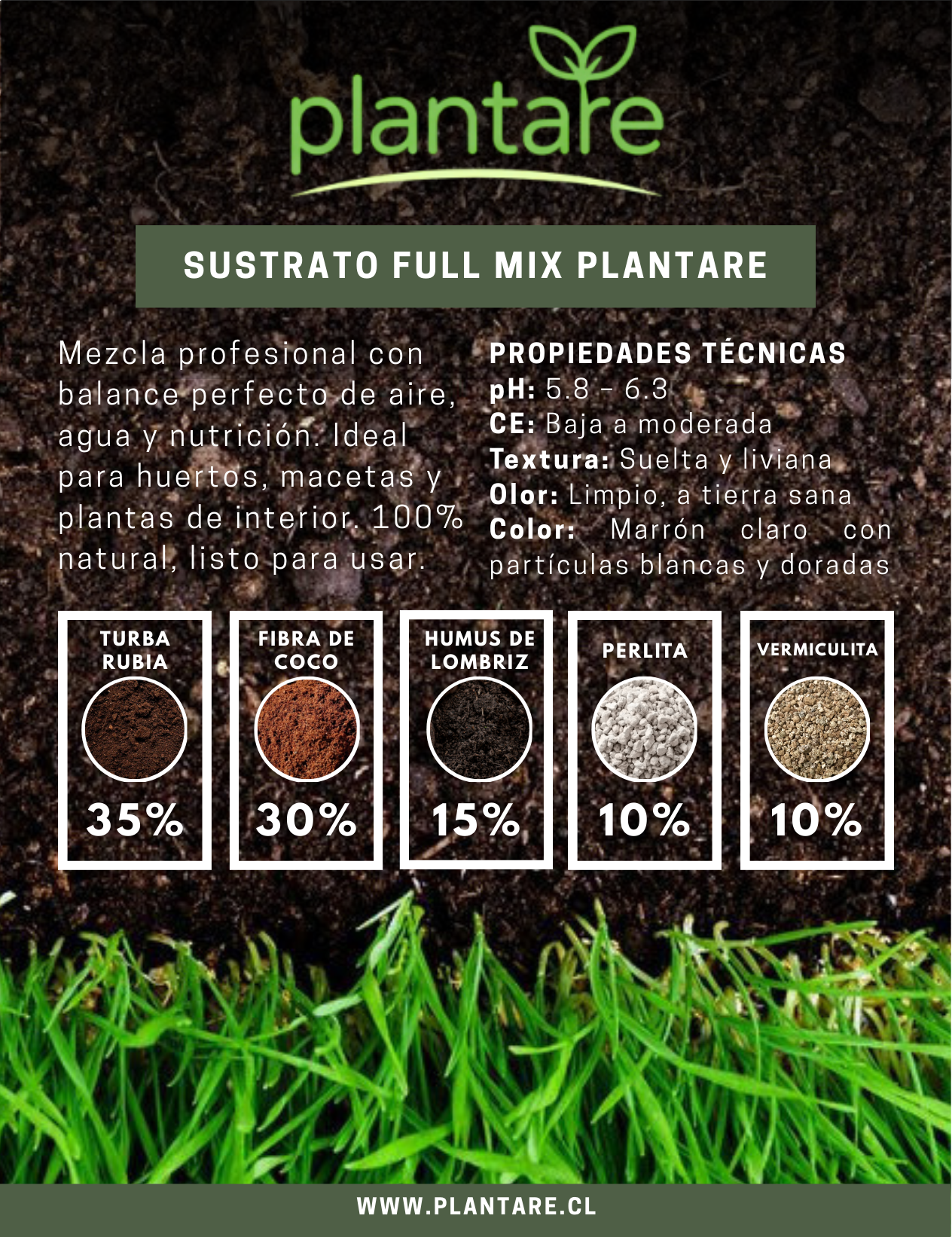 Sustrato Full Mix Premium Plantare