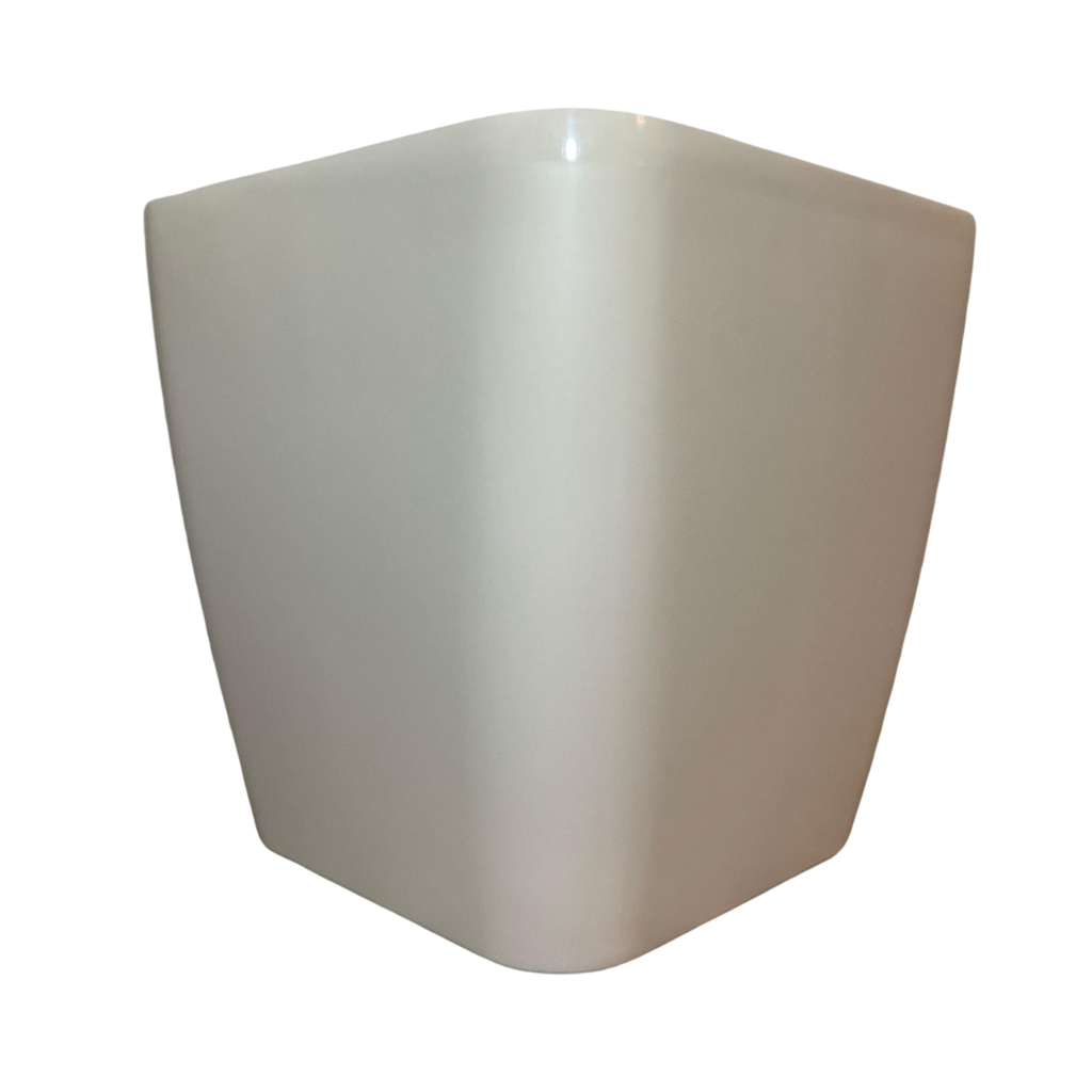 Maceta Con Ruedas Cuadrada Beige 40x40x40cm