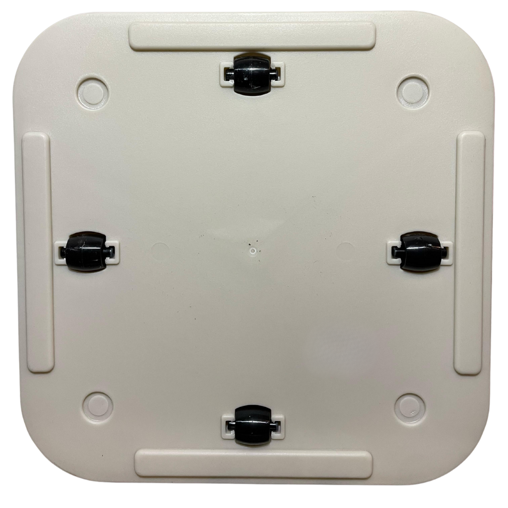 Maceta Con Ruedas Cuadrada Beige 40x40x40cm