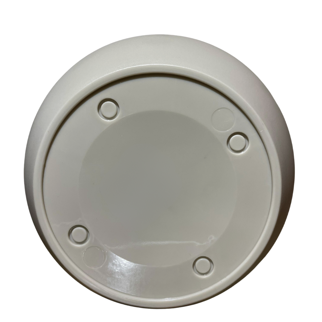 Macetero Circular Redondo Gris Taupe 20cm