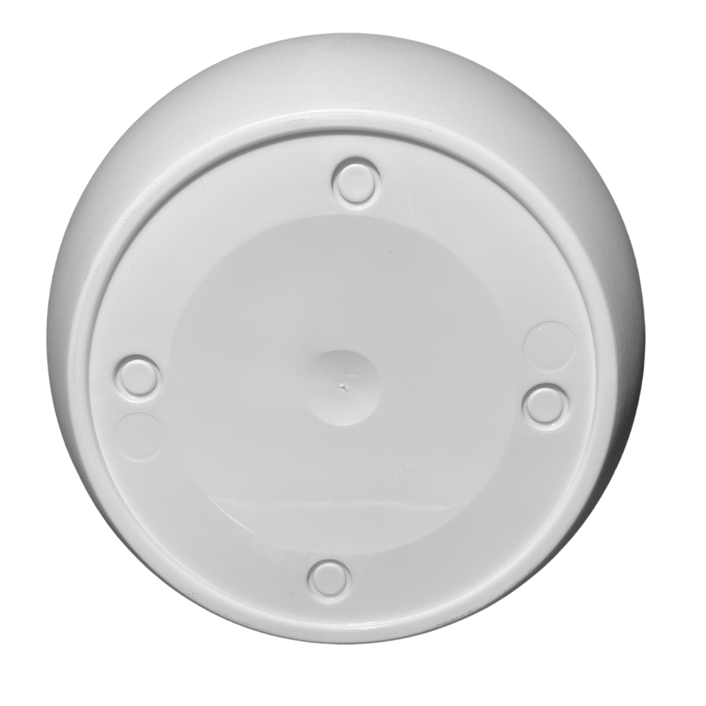 Macetero Circular Redondo Blanco 20cm