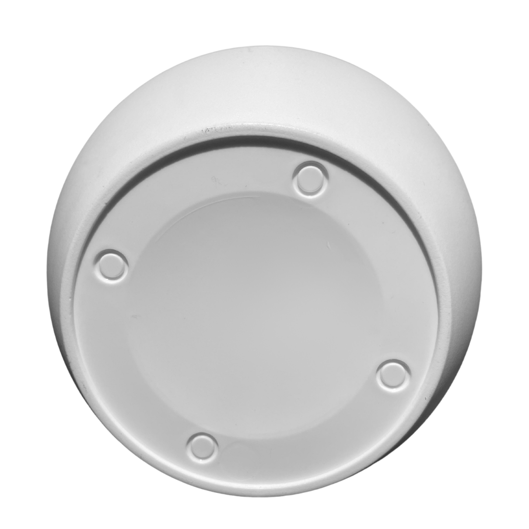 Macetero Circular Redondo Blanco 14cm