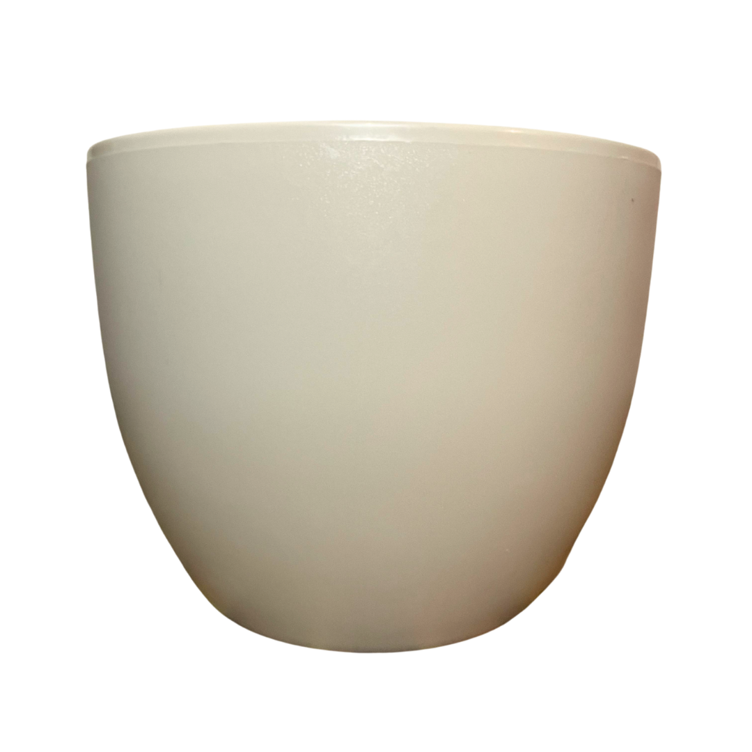 Macetero Redondo Circular Beige 30cm