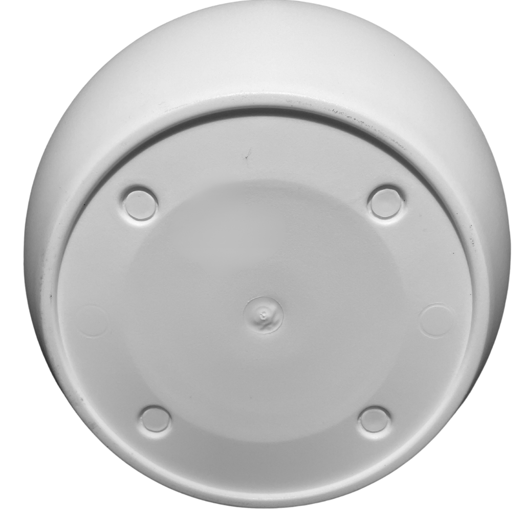 Macetero Redondo Circular Blanco 30cm
