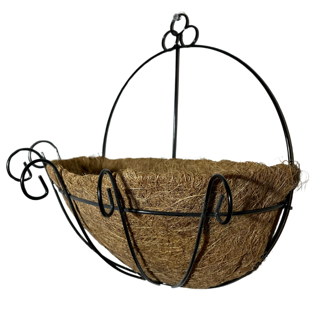 Macetero Colgante De Fibra De Coco