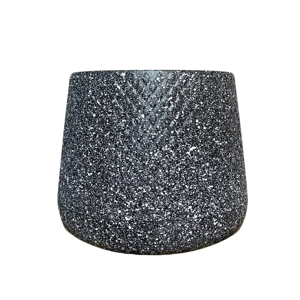 Macetero Autoregante Gris 16.5cm - ¡Riego automático sin esfuerzo! 💦🌿