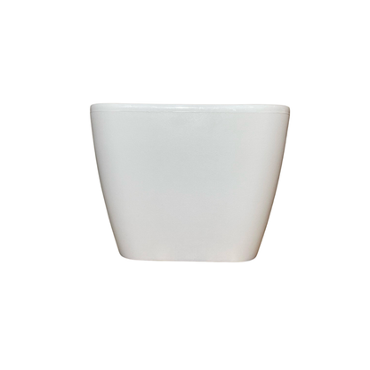 Maceta Cuadrada Blanca 20X20X16 cms